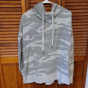 Camo Print Hoodie